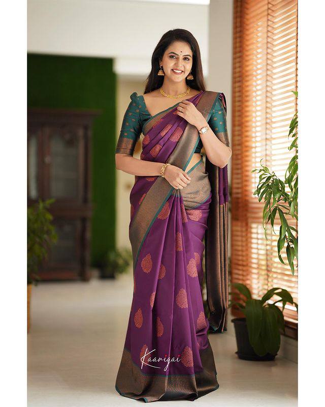 Mcazo 555 Kanjivaram Soft Silk Party Wear Sarees Catalog